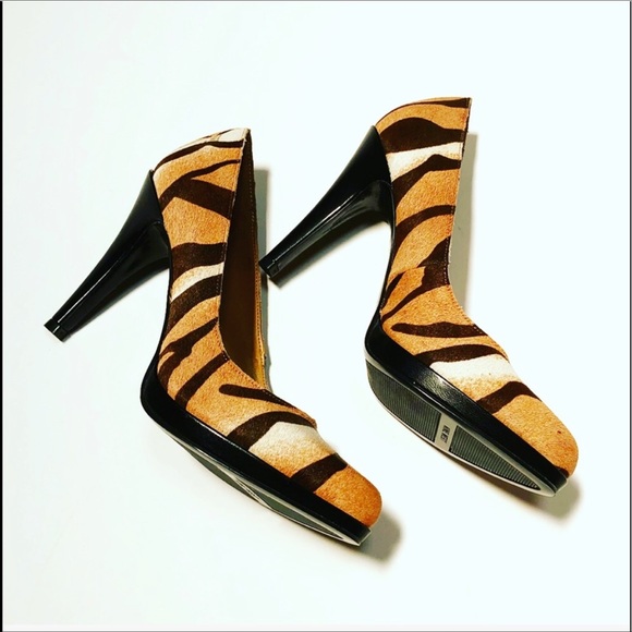 Nine West Tiger Print Pumps - Picture 3 of 9